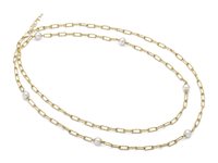 Collana Miluna Donna Miss Italia in Argento Perla PCL6073G - PCL6073G